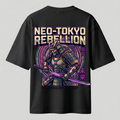 Neo-Tokyo Rebellion Oversized T-Shirt