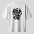 Power Within Dragon Sword Oversized T-Shirt