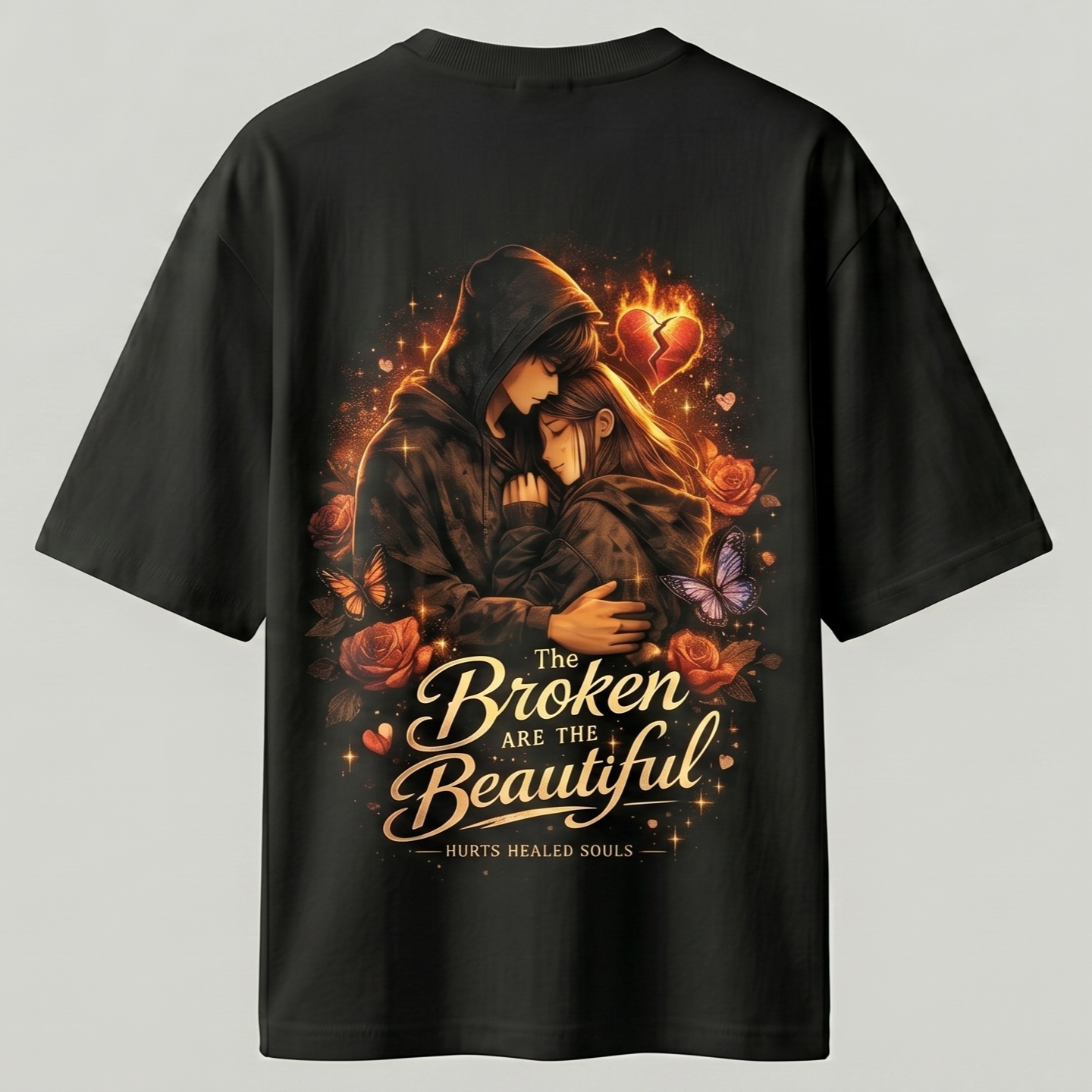The Broken Are the Beautiful Oversized T-Shirt