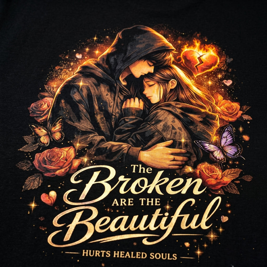 The Broken Are the Beautiful Oversized T-Shirt