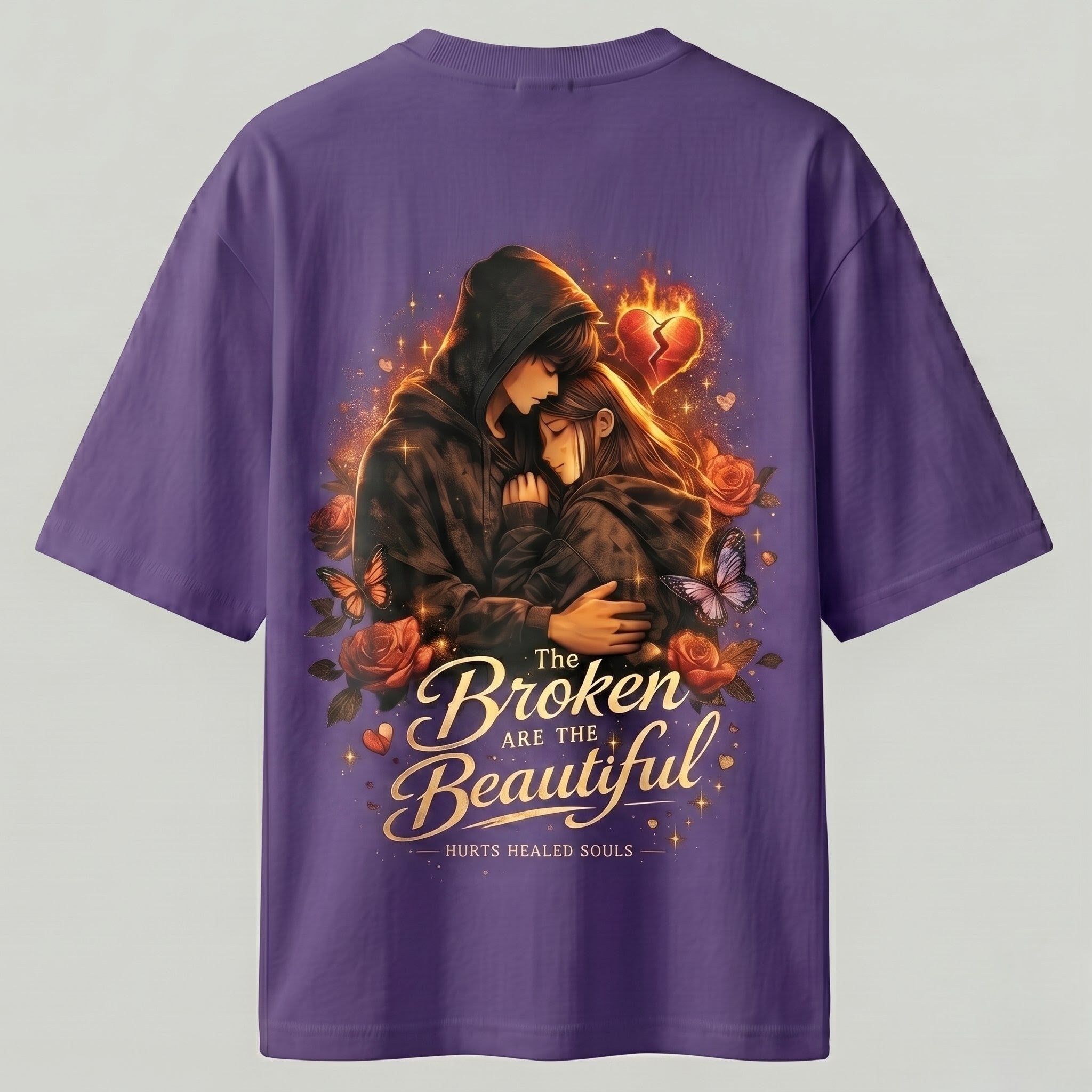 The Broken Are the Beautiful Oversized T-Shirt