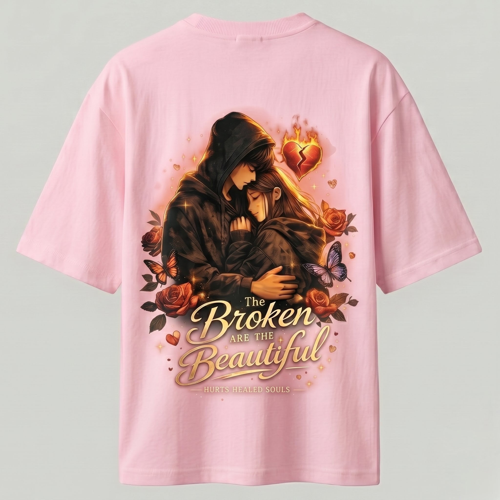 The Broken Are the Beautiful Oversized T-Shirt