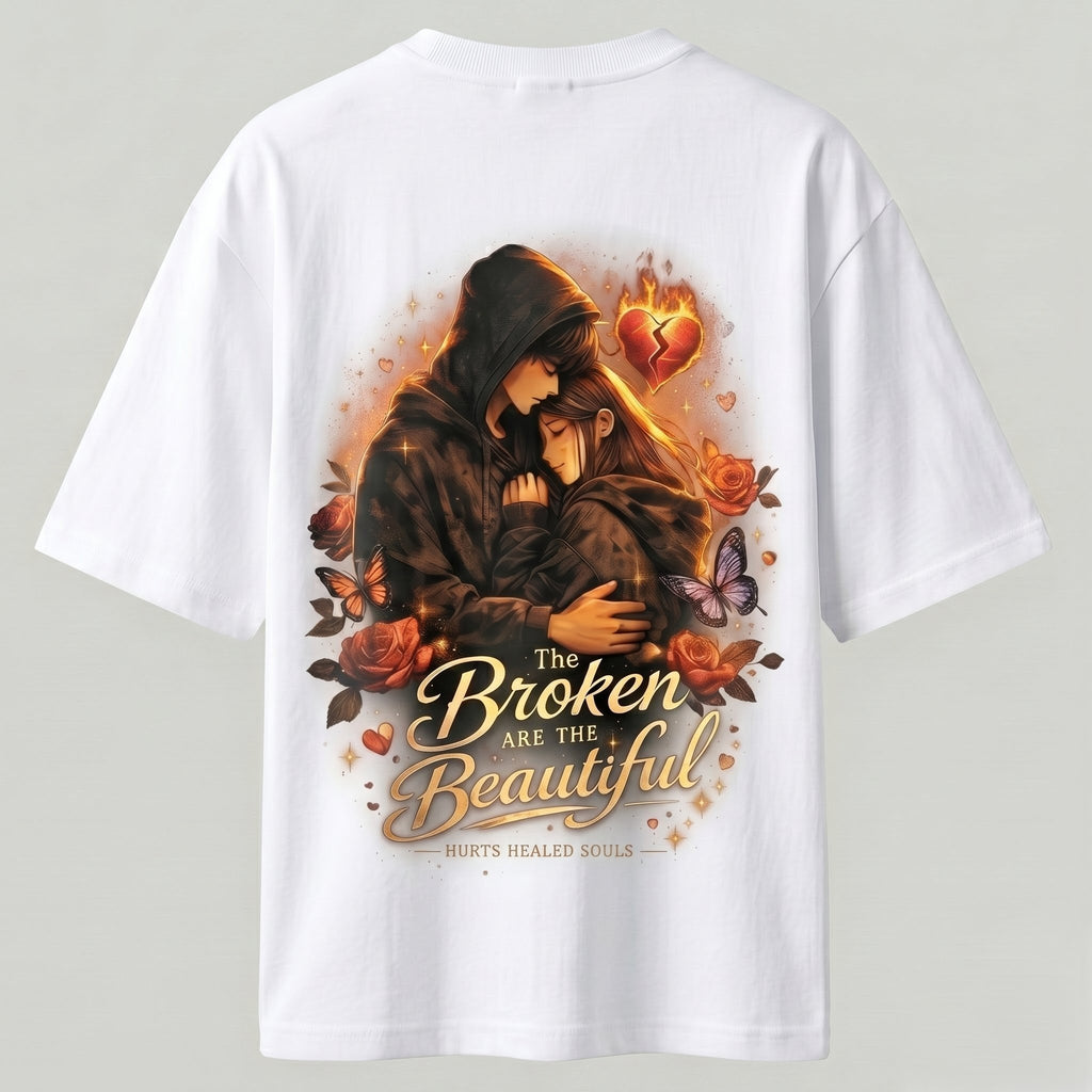 The Broken Are the Beautiful Oversized T-Shirt