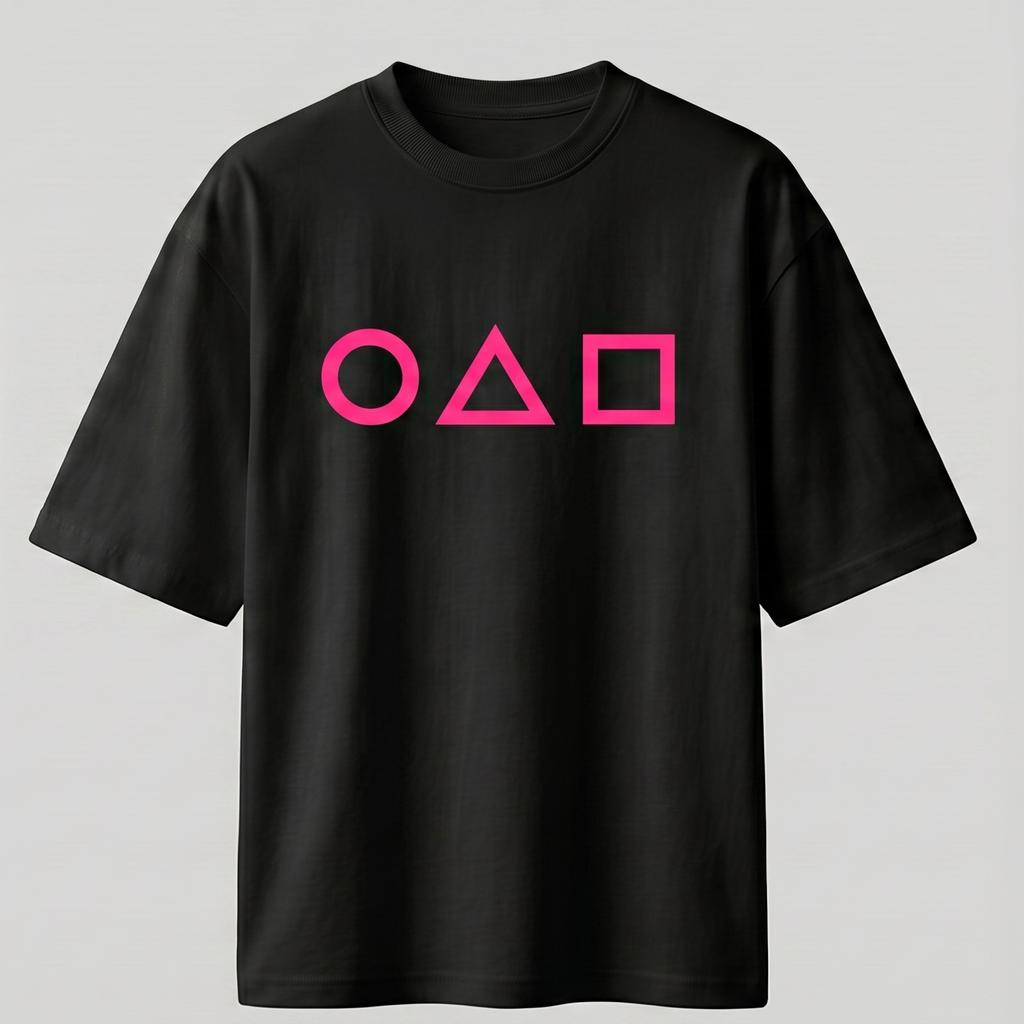 Squid Game Win or Die Unisex Oversized T-Shirt