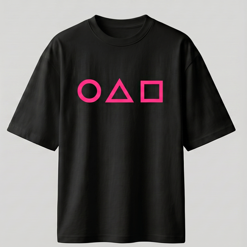 Squid Game Win or Die Unisex Oversized T-Shirt