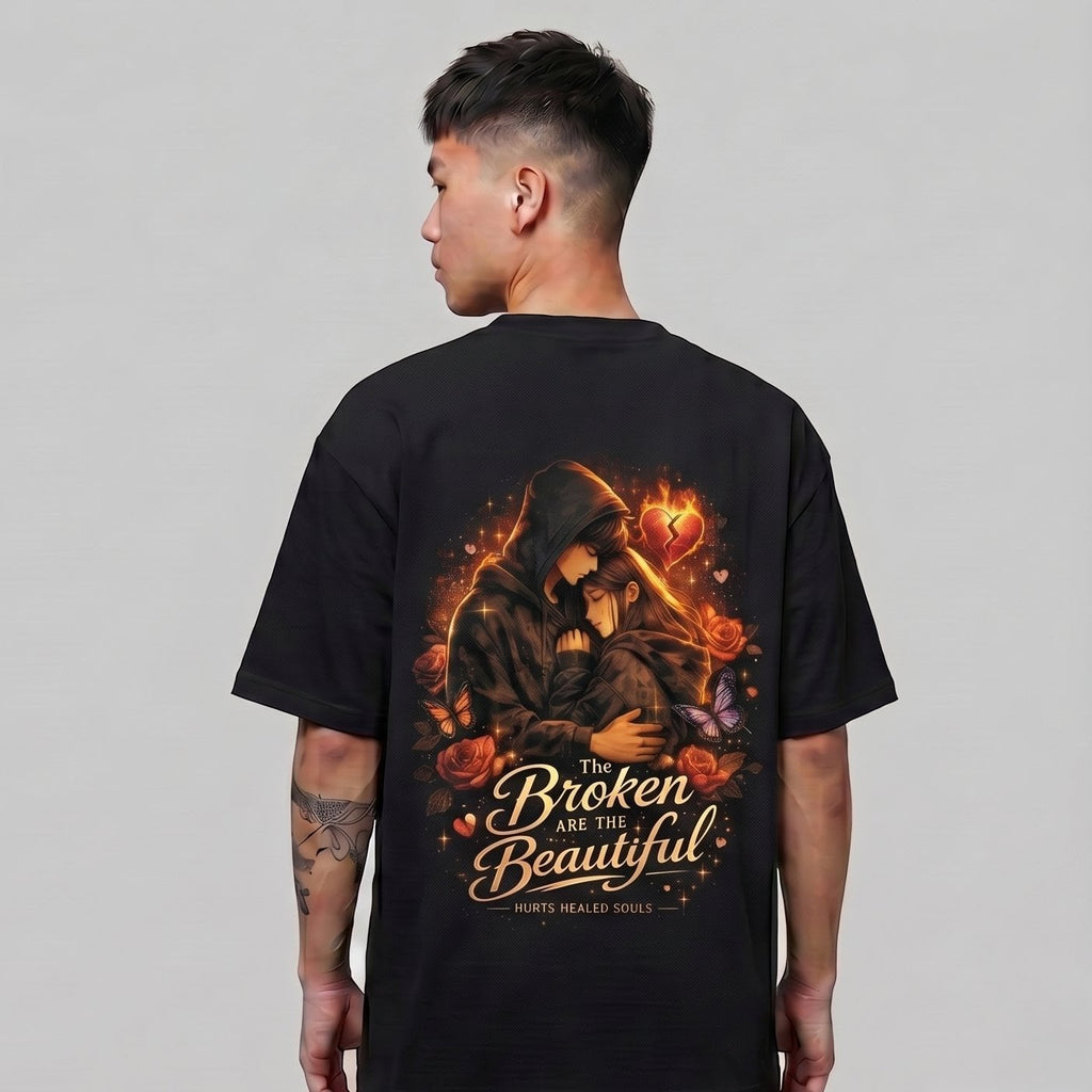 The Broken Are the Beautiful Oversized T-Shirt