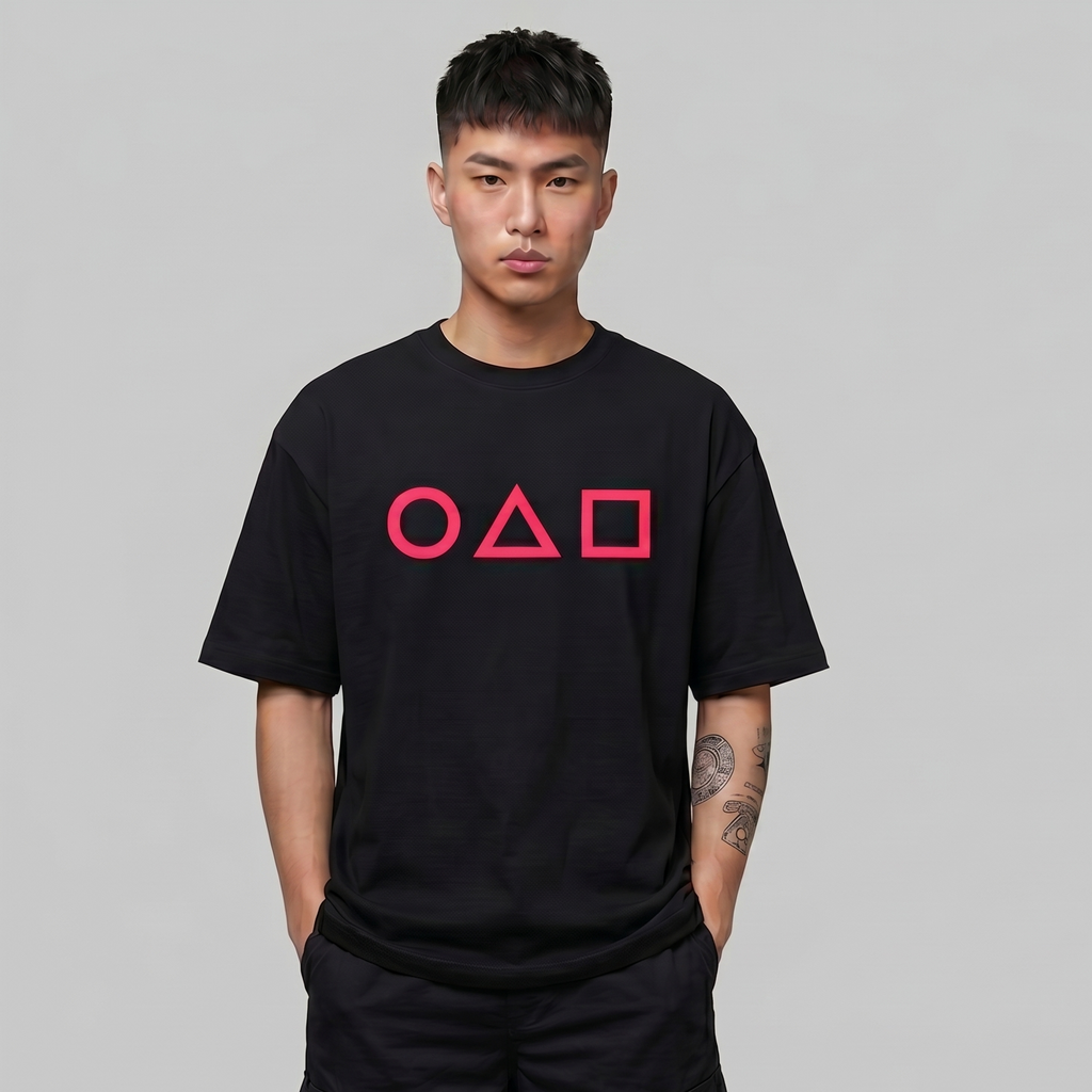 Squid Game Win or Die Unisex Oversized T-Shirt