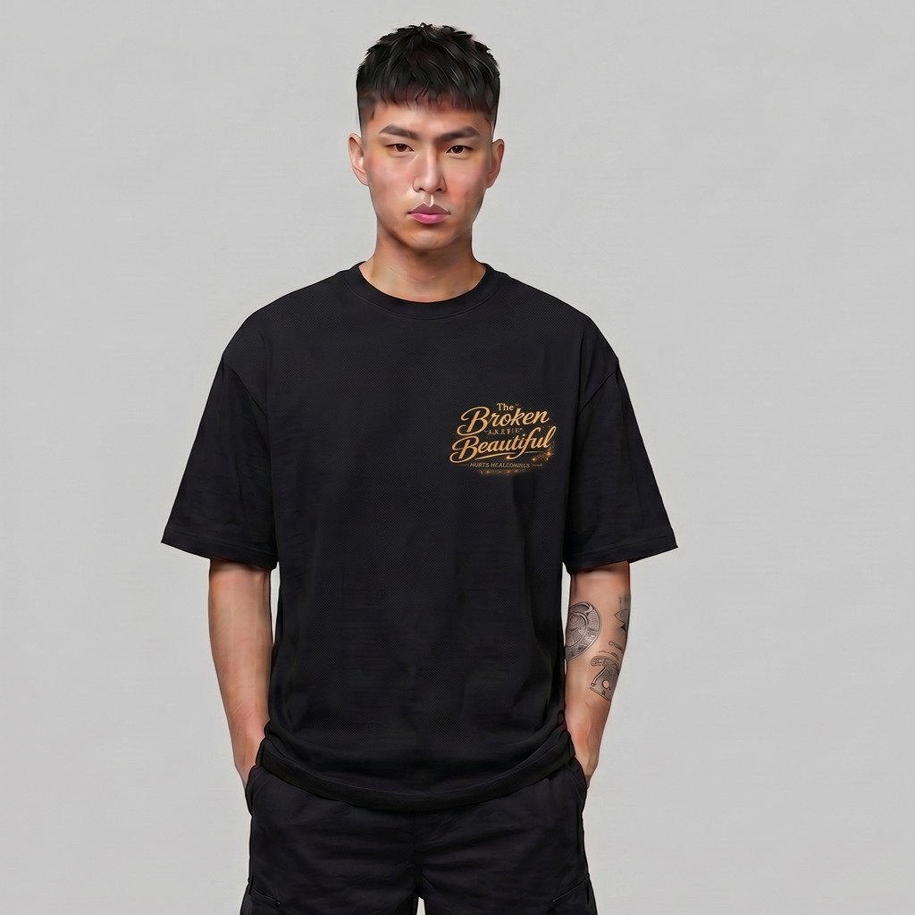 The Broken Are the Beautiful Oversized T-Shirt